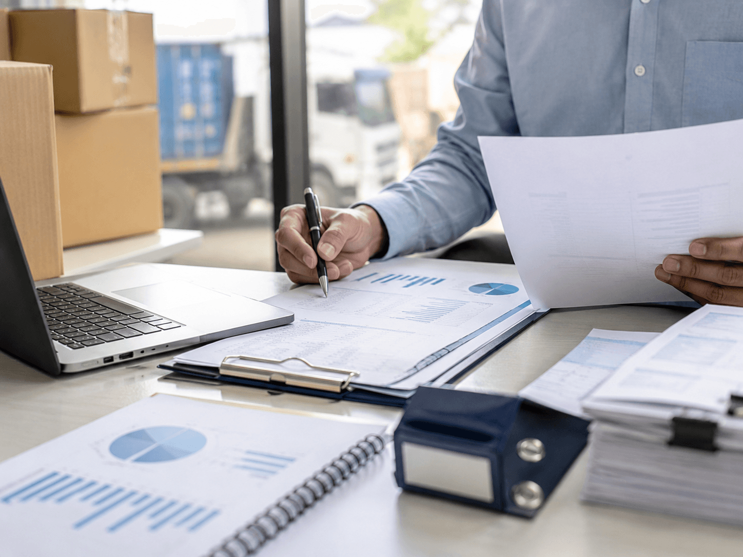 Transportes y Mercancías: Declaración Anual / Mensual